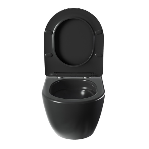 ZESTAW PODTYNKOWY WC STELAŻ GEBERIT DUOFIX MISKA NERO-MTB-03 PRZYCISK DELTA 50 BIAŁY