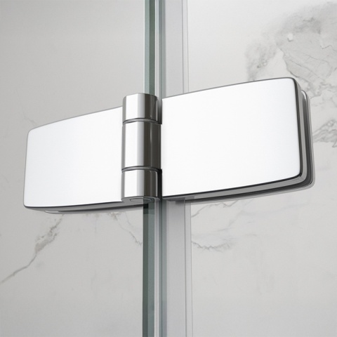 KABINA PRYSZNICOWA PROSTOKĄTNA ZES-KZ20F-120X80 CHROM 120x80 CM