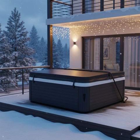 ZIMOWANIE WANNY SPA USŁUGA AUTORYZOWANEGO SERWISU HYDROSAN