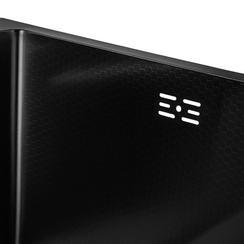 ZLEWOZMYWAK JEDNOKOMOROWY WIELOFUNKCYJNY ALFA 68X45 CZARNY ZLEW KUCHENNY