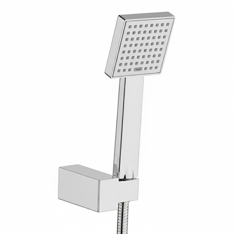 BATERIA WANNOWA ŚCIENNA PRYSZNICOWA NATRYSKOWA ZESTAW F304A CHROM