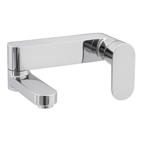 BATERIA WANNOWA ŚCIENNA PRYSZNICOWA NATRYSKOWA ZESTAW F304A CHROM