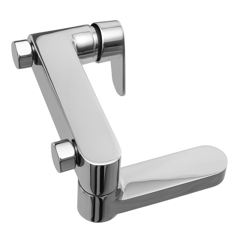 BATERIA WANNOWA ŚCIENNA PRYSZNICOWA NATRYSKOWA ZESTAW F304A CHROM