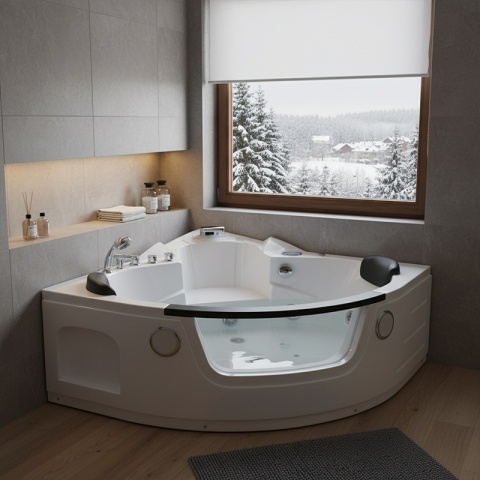 WANNA SPA Z HYDROMASAŻEM ORINO 632C 135x135 CM