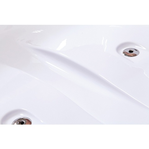 WANNA Z HYDROMASAŻEM Z PODGRZEWACZEM CARMEN 631RH PRAWA BIAŁA 180x120 CM