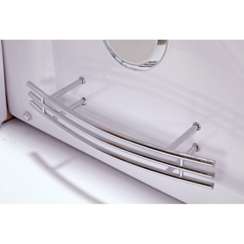 WANNA Z HYDROMASAŻEM Z PODGRZEWACZEM CARMEN 631RH PRAWA BIAŁA 180x120 CM