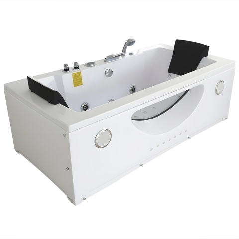 WANNA Z HYDROMASAŻEM Z PODGRZEWACZEM LEVANTE 659H BIAŁA 180x90 CM