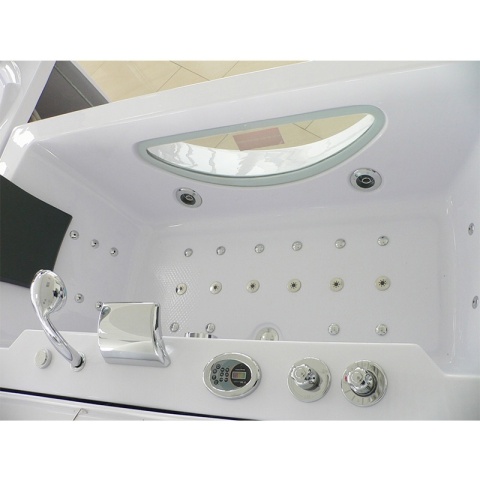 WANNA Z HYDROMASAŻEM Z PODGRZEWACZEM LEVANTE 659H BIAŁA 180x90 CM