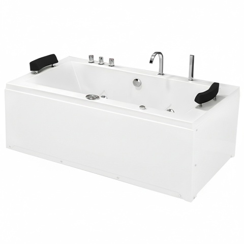 WANNA Z HYDROMASAŻEM RAMONA 640 BIAŁA 180x90 CM