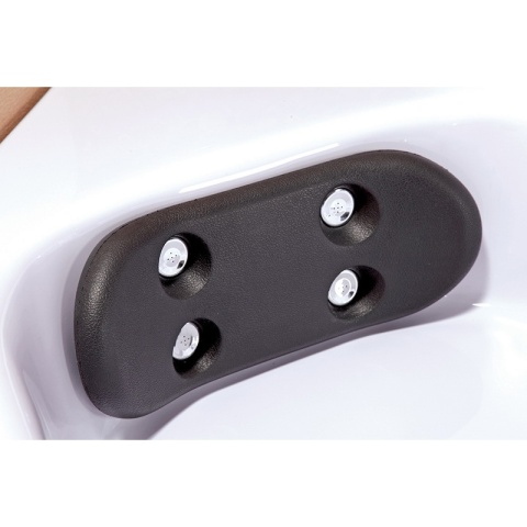 WANNA Z HYDROMASAŻEM Z PODGRZEWACZEM TIGA 604H BIAŁA 152x152 CM