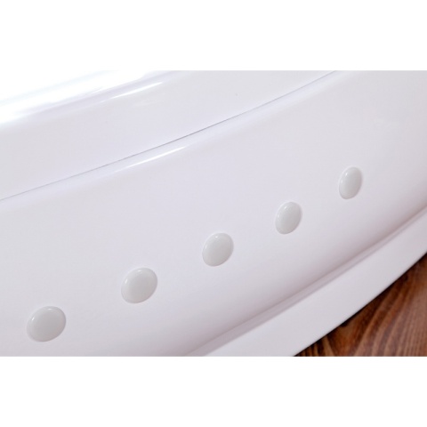 WANNA Z HYDROMASAŻEM Z PODGRZEWACZEM TIGA 604H BIAŁA 152x152 CM