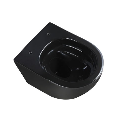 ZESTAW PODTYNKOWY WC STELAŻ GEBERIT DUOFIX MISKA FLOW-BL-TR-02 PRZYCISK DELTA 50 CZARNY MAT