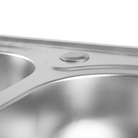 ZLEWOZMYWAK DWUKOMOROWY STALOWY 78X50CM INOX ZLEW KUCHENNY KALF2 2 GATUNEK