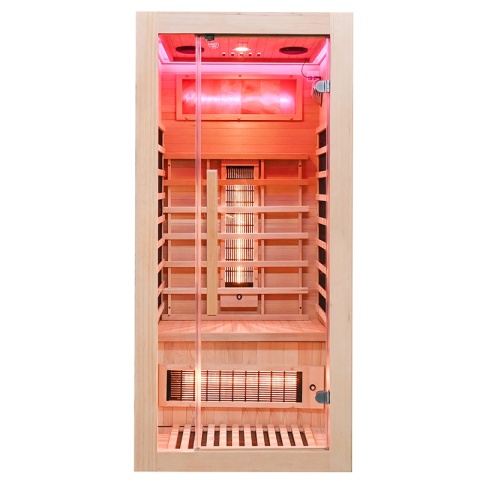 SAUNA SUCHA INFRARED NISKOTEMPERATUROWA ALTA1 1-2 OSOBOWA 90x90 CM