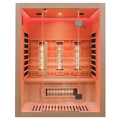 SAUNA SUCHA INFRARED NISKOTEMPERATUROWA ALTA3 3-4 OSOBOWA 150x120 CM