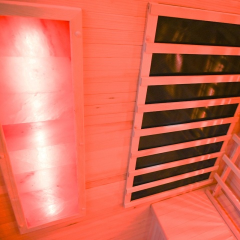 SAUNA SUCHA INFRARED NISKOTEMPERATUROWA ALTA3 3-4 OSOBOWA 150x120 CM