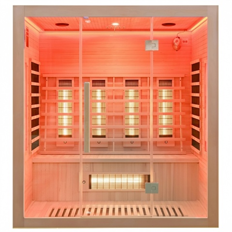 SAUNA SUCHA INFRARED NISKOTEMPERATUROWA ALTA5 3-4 OSOBOWA 175x120 CM