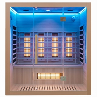 SAUNA SUCHA INFRARED NISKOTEMPERATUROWA ALTA5 3-4 OSOBOWA 175x120 CM