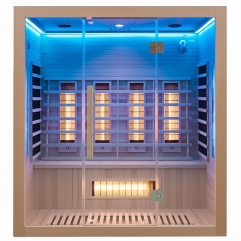 SAUNA SUCHA INFRARED NISKOTEMPERATUROWA ALTA5 3-4 OSOBOWA 175x120 CM