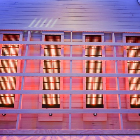 SAUNA SUCHA INFRARED NISKOTEMPERATUROWA ALTA5 3-4 OSOBOWA 175x120 CM