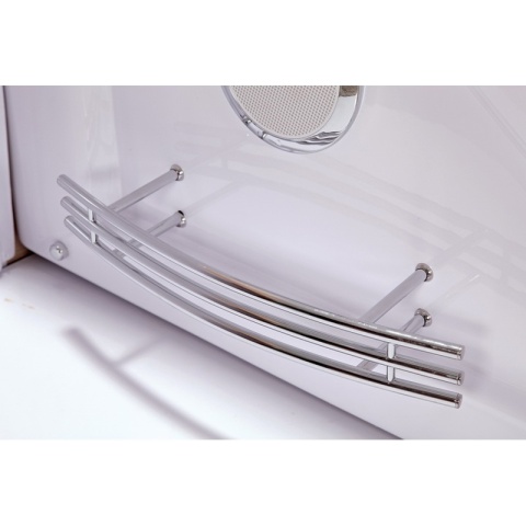 WANNA Z HYDROMASAŻEM CARMEN 631L LEWA BIAŁA 180x120 CM