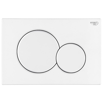 PRZYCISK URUCHAMIAJĄCY SPŁUKUJĄCY DO WC GEBERIT BUTTON BIAŁY MAT PRZEDNI