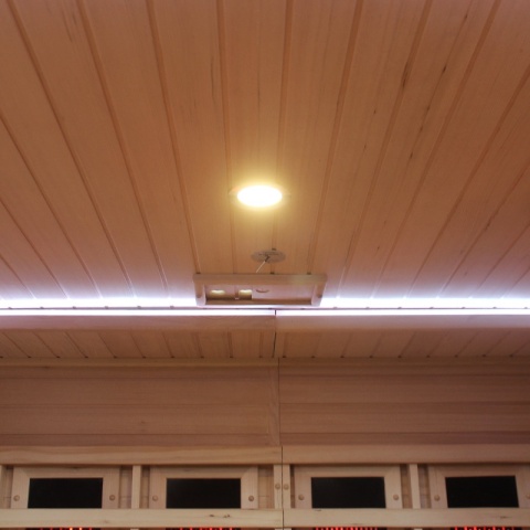 SAUNA KOMBO INFRARED/FIŃSKA HELSI2 Z PIECEM 8kW 5-6 OSOBOWA 200x160 CM 2w1