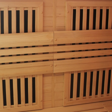 SAUNA KOMBO INFRARED/FIŃSKA HELSI3-NEW Z PIECEM 6kW 3-4 OSOBOWA 160x160 CM 2w1