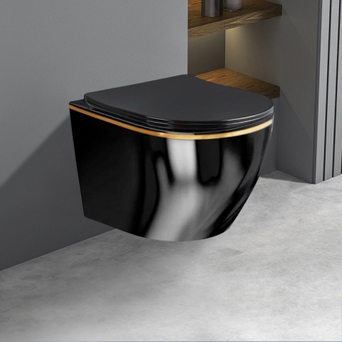 ZESTAW PODTYNKOWY WC STELAŻ GEBERIT DUOFIX MISKA MIZU-BL-GL-RIM-03 PRZYCISK DELTA 01 CHROM