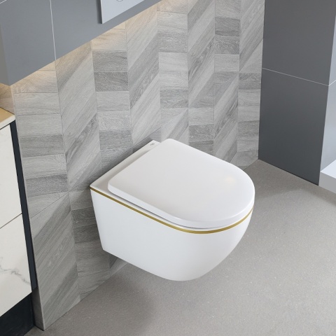 ZESTAW PODTYNKOWY WC STELAŻ GEBERIT DUOFIX MISKA MIZU-WH-GL-TR-02 PRZYCISK DELTA 50 CHROM