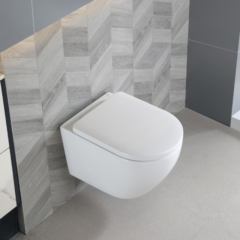 ZESTAW PODTYNKOWY WC STELAŻ GEBERIT DUOFIX MISKA MIZU-WH-TR-02 PRZYCISK DELTA 50 CHROM