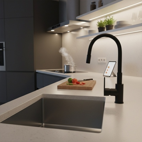 BATERIA KUCHENNA NABLATOWA F1410 CZARNA