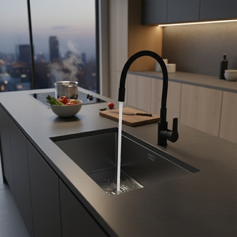 BATERIA KUCHENNA NABLATOWA F1410 CZARNA