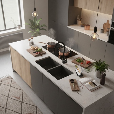 BATERIA KUCHENNA NABLATOWA F1410 CZARNA