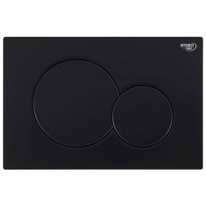 PRZYCISK URUCHAMIAJĄCY SPŁUKUJĄCY DO WC GEBERIT BUTTON CZARNY MAT PRZEDNI