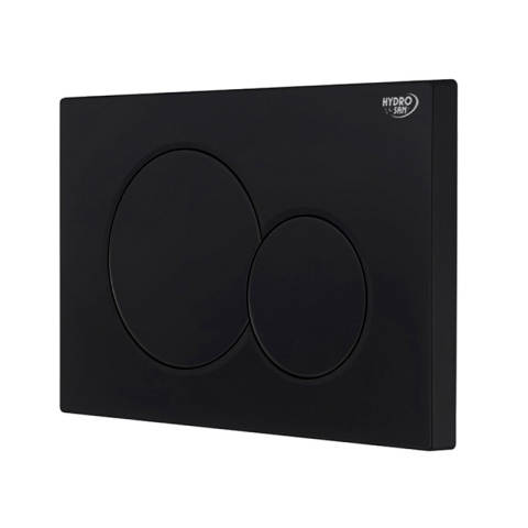 PRZYCISK URUCHAMIAJĄCY SPŁUKUJĄCY DO WC GEBERIT BUTTON CZARNY MAT PRZEDNI