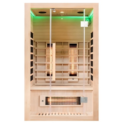 SAUNA SUCHA INFRARED NISKOTEMPERATUROWA ALTA2 2-3 OSOBOWA 120x105 CM
