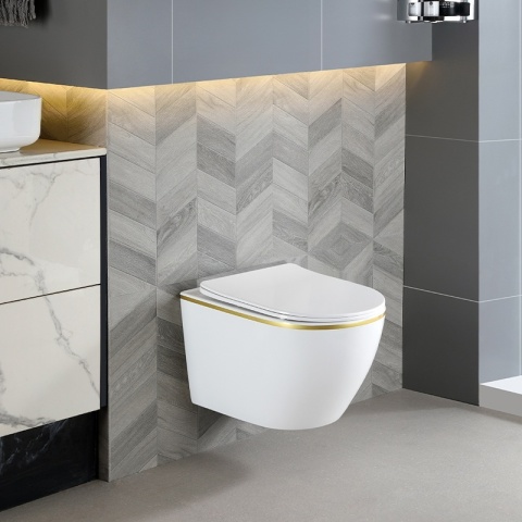 ZESTAW PODTYNKOWY WC STELAŻ GEBERIT DUOFIX MISKA MIZU-WH-GL-TR-03 PRZYCISK DELTA 30 CHROM