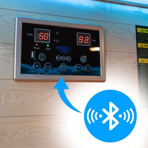 SAUNA SUCHA INFRARED NISKOTEMPERATUROWA ALTA5 3-4 OSOBOWA 175x120 CM