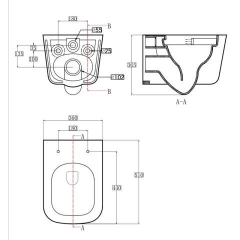 ZESTAW PODTYNKOWY WC STELAŻ GEBERIT DUOFIX MISKA VIVA-WH-TR-02 PRZYCISK DELTA 30 CHROM