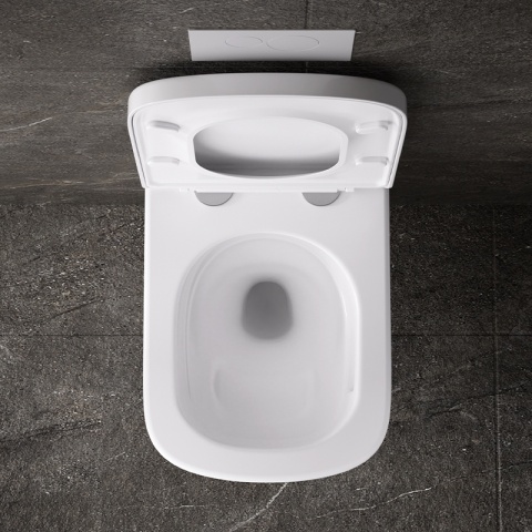 ZESTAW PODTYNKOWY WC STELAŻ GEBERIT DUOFIX MISKA VIVA-WH-TR-02 PRZYCISK DELTA 50 CHROM