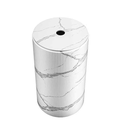 POSTUMENT PODSTAWA UMYWALKOWA CERAMICZNA MARMUROWA RYFLOWANA TOWER-MAR-730 BIAŁA