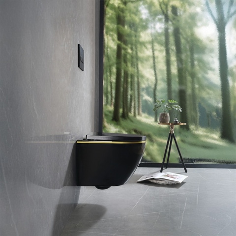 ZESTAW PODTYNKOWY WC STELAŻ GEBERIT DUOFIX MISKA MIZU-BL-GL-RIM-02 PRZYCISK DELTA 30 CHROM