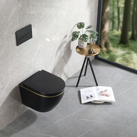 ZESTAW PODTYNKOWY WC STELAŻ GEBERIT DUOFIX MISKA MIZU-BL-GL-RIM-02 PRZYCISK DELTA 50 CHROM