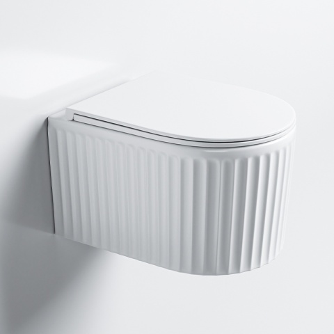 ZESTAW PODTYNKOWY WC STELAŻ GEBERIT DUOFIX MISKA LUMA-WH-RIM-03 PRZYCISK DELTA 50 CZARNY MAT