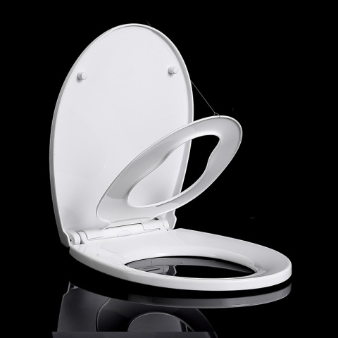 DESKA SEDESOWA WC WOLNOOPADAJĄCA 2w1 Z NAKŁADKĄ DLA DZIECI CV-WH-13 BIAŁA POLIPROPYLEN PP