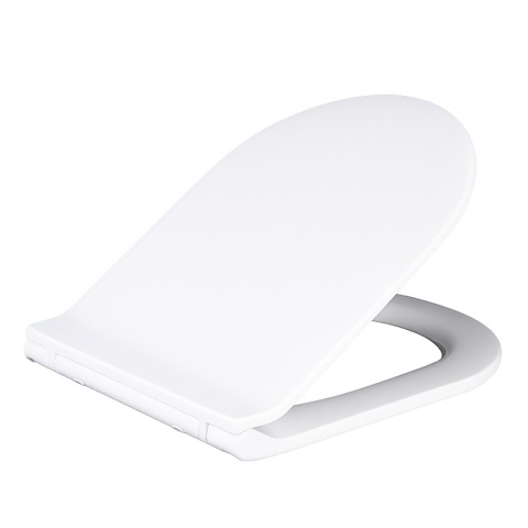 DESKA SEDESOWA WC WOLNOOPADAJĄCA UNIWERSALNA CV-WH-14 BIAŁA POLIPROPYLEN PP
