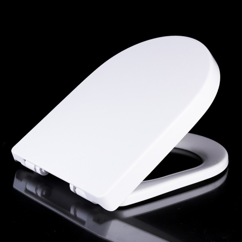 DESKA SEDESOWA WC WOLNOOPADAJĄCA UNIWERSALNA CV-WH-15 BIAŁA POLIPROPYLEN PP