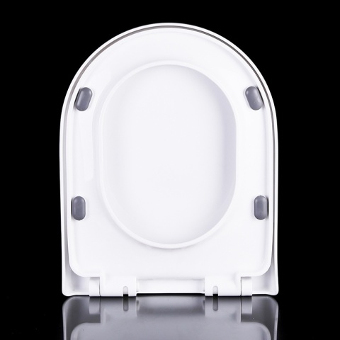 DESKA SEDESOWA WC WOLNOOPADAJĄCA UNIWERSALNA CV-WH-15 BIAŁA POLIPROPYLEN PP