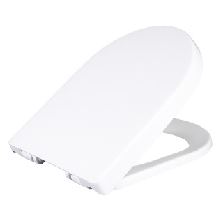 DESKA SEDESOWA WC WOLNOOPADAJĄCA UNIWERSALNA CV-WH-15 BIAŁA POLIPROPYLEN PP